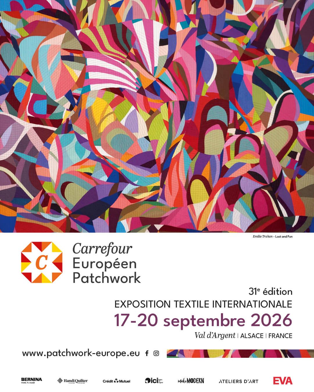 affiche carrefour européen du patchwork 2026